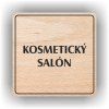 Cedule kosmetický salón – plast (piktogram)