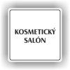 Cedule kosmetický salón – plast (piktogram)