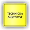 Cedule technická místnost – plast (piktogram)