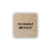 Cedule technická místnost | Piktogram (čtverec)