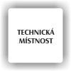 Cedule technická místnost – plast (piktogram)