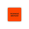 Cedule technická místnost | Piktogram (čtverec)