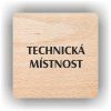 Cedule technická místnost – plast (piktogram)