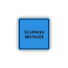 Cedule technická místnost | Piktogram (čtverec)