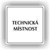Cedule technická místnost – plast (piktogram)