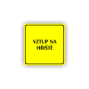 Cedule vstup na hřiště | Piktogram (čtverec)