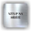Cedule vstup na hřiště – plast (piktogram)