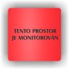 Piktogram - TENTO PROSTOR JE MONITOROVÁN
