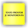 Piktogram - TENTO PROSTOR JE MONITOROVÁN