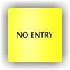 Cedule no entry – plast (piktogram)