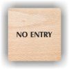 Cedule no entry – plast (piktogram)