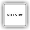 Piktogram - NO ENTRY