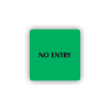 Cedule no entry | Piktogram (čtverec)