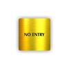 Cedule no entry | Piktogram (čtverec)