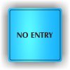 Piktogram - NO ENTRY