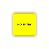 Cedule no entry | Piktogram (čtverec)