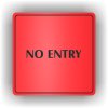 Piktogram - NO ENTRY
