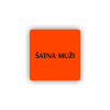 Cedule šatna muži | Piktogram (čtverec)