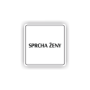 Cedule sprcha ženy | Piktogram (čtverec)