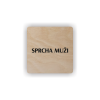 Cedule sprcha muži | Piktogram (čtverec)