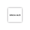 Cedule sprcha muži | Piktogram (čtverec)