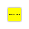Cedule sprcha muži | Piktogram (čtverec)