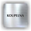 Cedule koupelna – plast (piktogram)