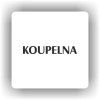 Cedule koupelna – plast (piktogram)