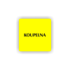 Cedule koupelna | Piktogram (čtverec)