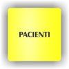 Cedule pacienti – plast (piktogram)