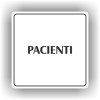Cedule pacienti – plast (piktogram)