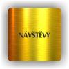Cedule návštěvy – plast (piktogram)