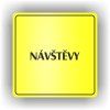 Cedule návštěvy – plast (piktogram)