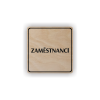 Cedule zaměstnanci | Piktogram (čtverec)