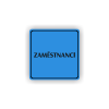 Cedule zaměstnanci | Piktogram (čtverec)