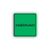 Cedule zaměstnanci | Piktogram (čtverec)