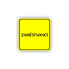 Cedule zaměstnanci | Piktogram (čtverec)