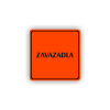 Cedule zavazadla | Piktogram (čtverec)