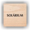 Piktogram - SOLÁRIUM