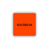 Cedule solárium | Piktogram (čtverec)