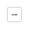 Cedule masér | Piktogram (čtverec)