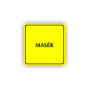 Cedule masér | Piktogram (čtverec)