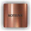 Cedule kotelna – plast (piktogram)