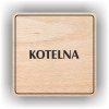 Cedule kotelna – plast (piktogram)