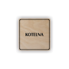 Cedule kotelna | Piktogram (čtverec)