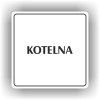 Cedule kotelna – plast (piktogram)