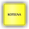 Cedule kotelna – plast (piktogram)