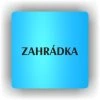 Cedule zahrádka – plast (piktogram)