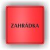 Cedule zahrádka – plast (piktogram)