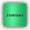 Cedule zahrádka – plast (piktogram)